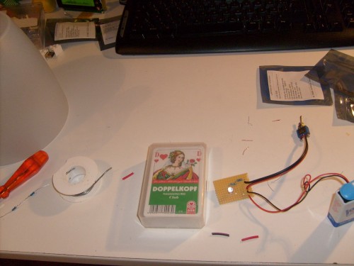 Doppelkopf + Platine = wunderbares Gehäuse..^^