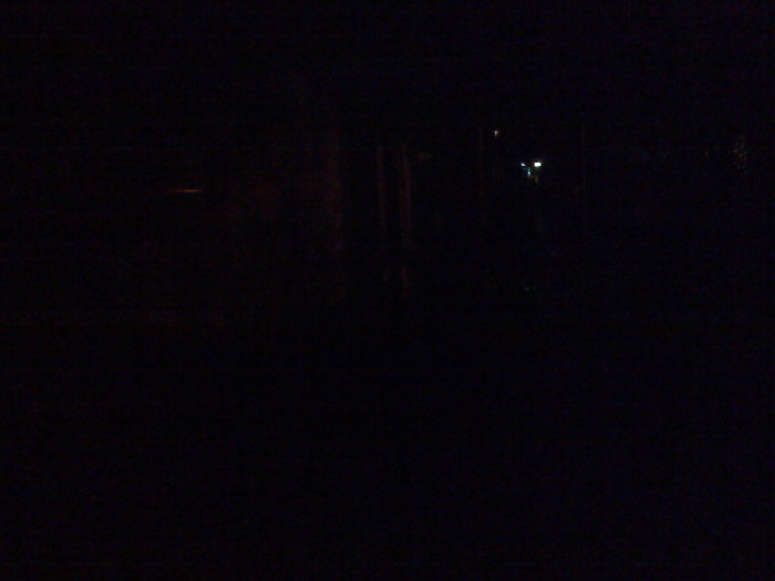 Lichter aus, damit ihr seht, dass es dunkel ist ;)