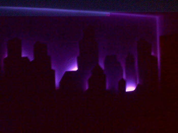 Zimmer bei nacht
