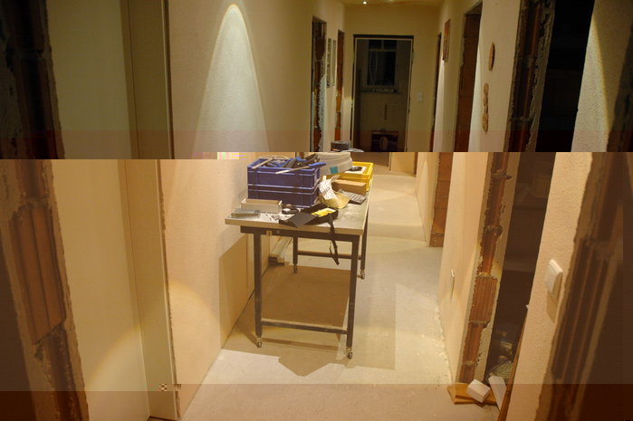 Abstand Boden Decke 163cm Lux=167
