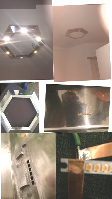 Vorraumleuchte / Aufbau