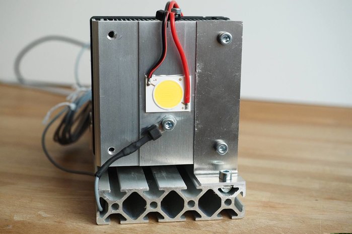 Led und Temperatursensor