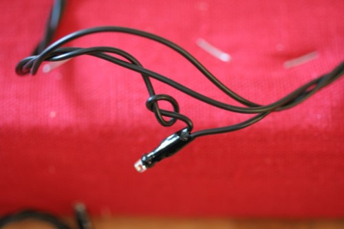 echter Knoten - wie auch immer dieser dorthin gelangt ist...